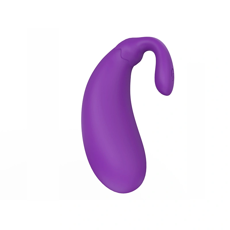 Shopicat Mini Eggplant Rechargeable egg vibrator and Clitoral Stimulator