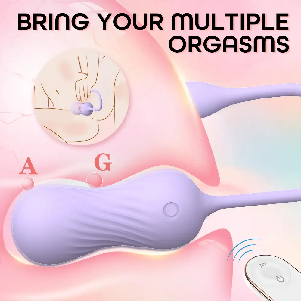 Shopicat Twist Egg with Remote - 3 Speeds &amp; 6 Patterns Twisting Vibration G-Spot Vibrator-2