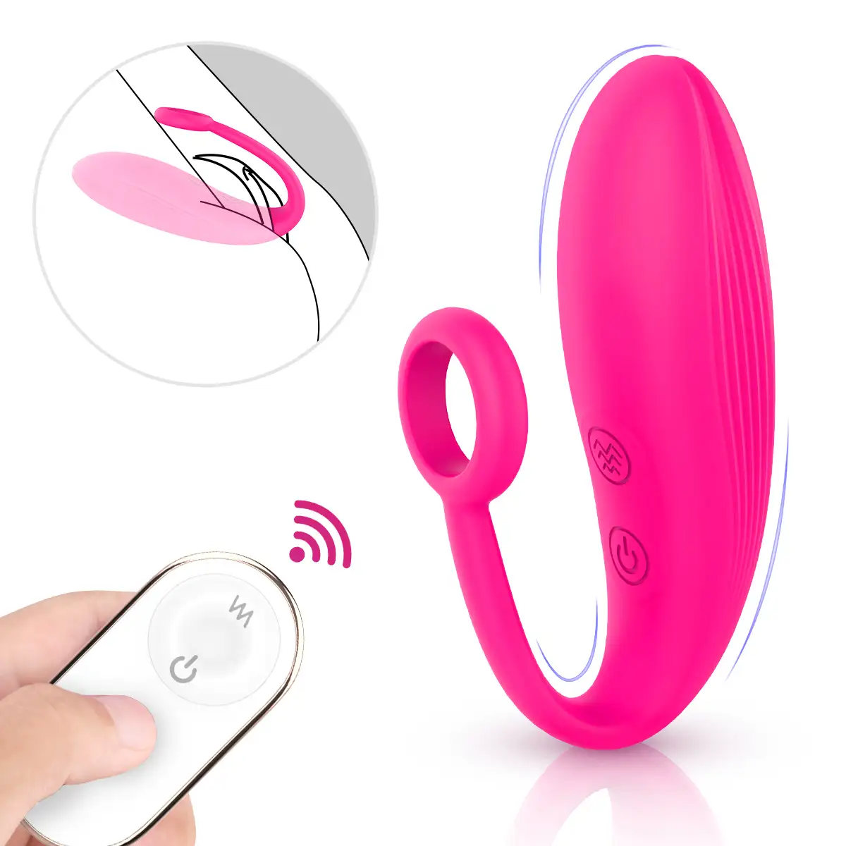 Shopicat Tulip-3 Remote Control G-Spot Egg Vibrato