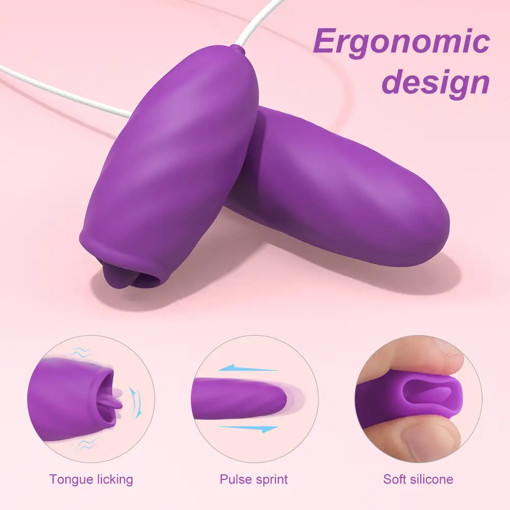 Shopicat Lycoris All-in-One Licking & Vibration Bullet Vibrator with Dual Stimulation-3