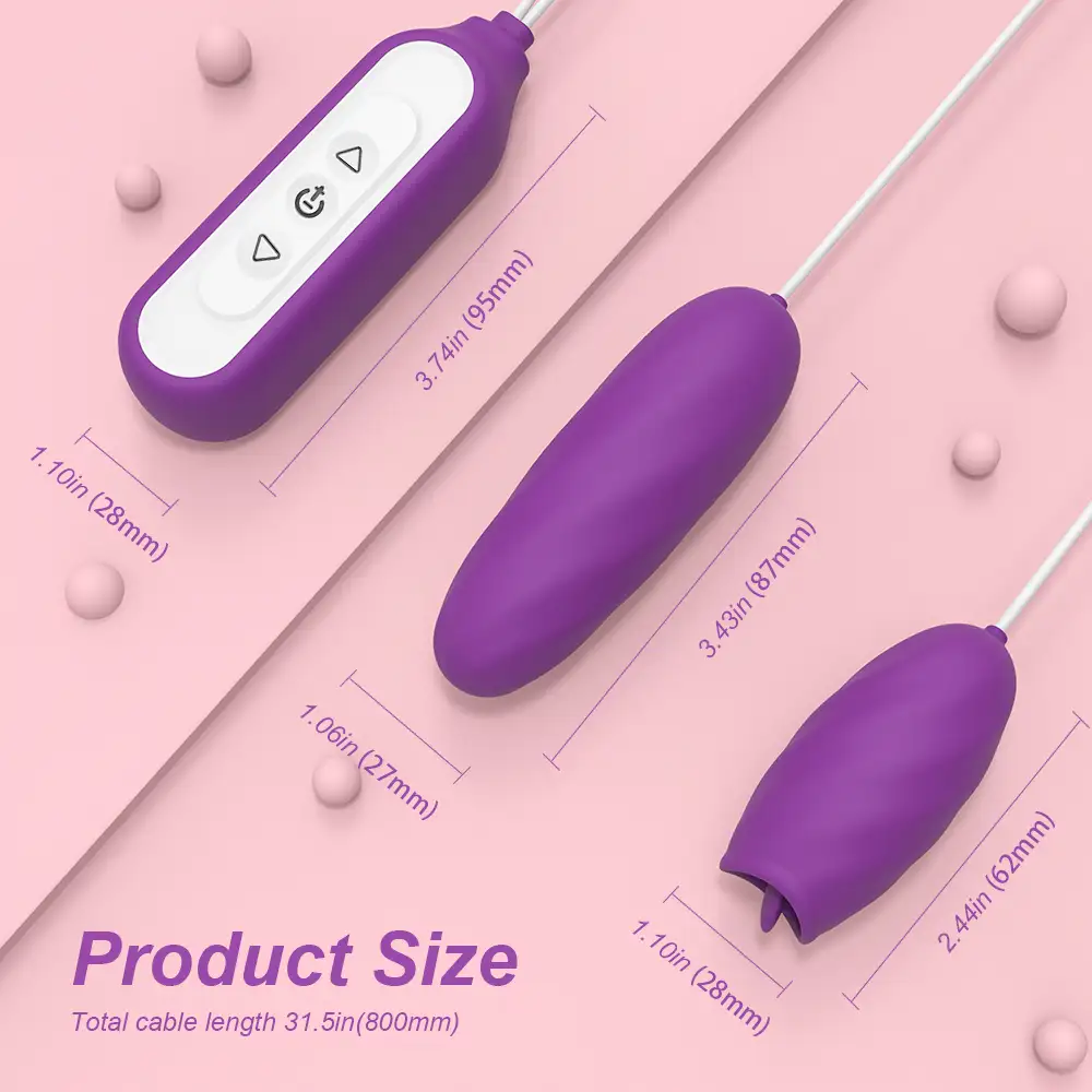 Shopicat Lycoris All-in-One Licking & Vibration Bullet Vibrator with Dual Stimulation-2