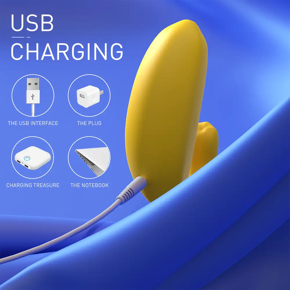 Shopicat Banana App Controlled Rechargeable Egg Vibrator and Clitoral Stimulator-8