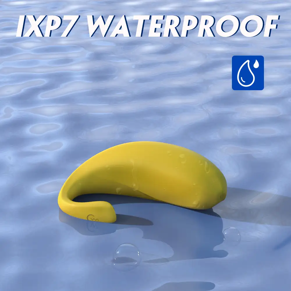 Shopicat Banana Remote Control Rechargeable Egg Vibrator and Clitoral Stimulator-8