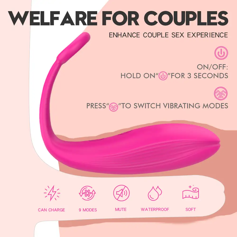 Shopicat Tulip Whale-Design G-Spot stimulation Egg Vibrator-6