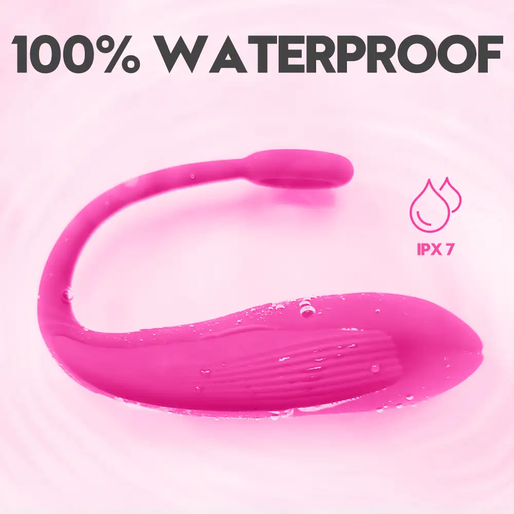 Shopicat Tulip Whale-Design G-Spot stimulation Egg Vibrator-5