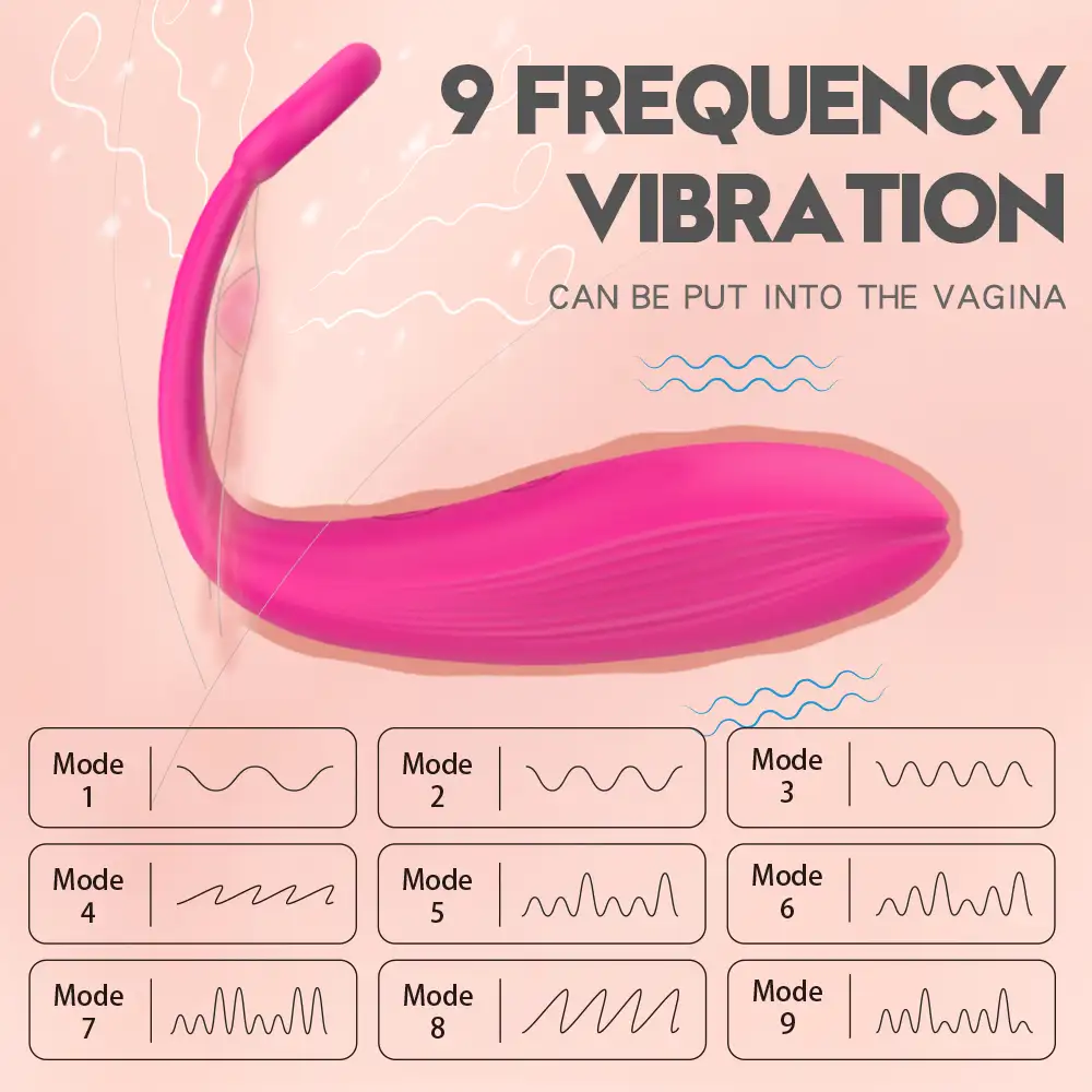 Shopicat Tulip Whale-Design G-Spot stimulation Egg Vibrator-9